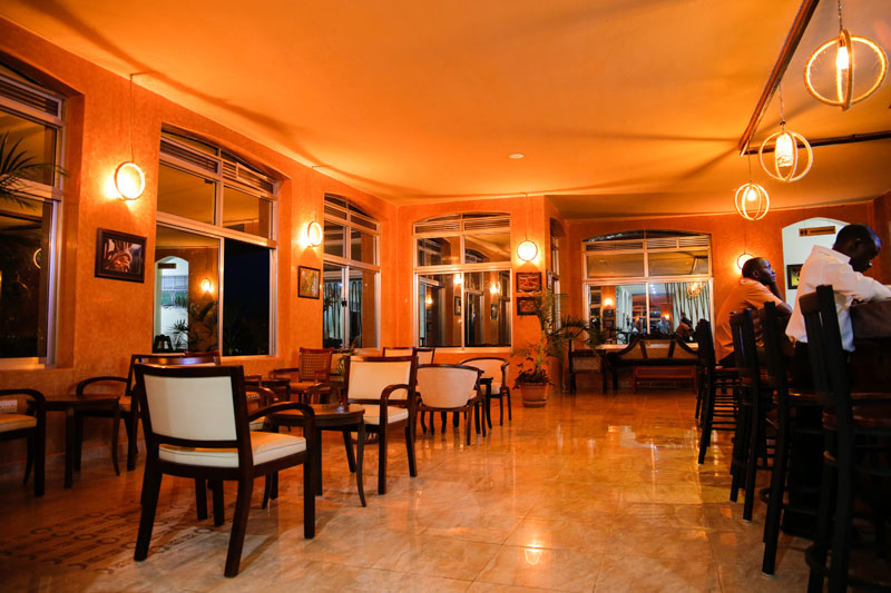 Restaurant interior at Maya Nature Resort.
