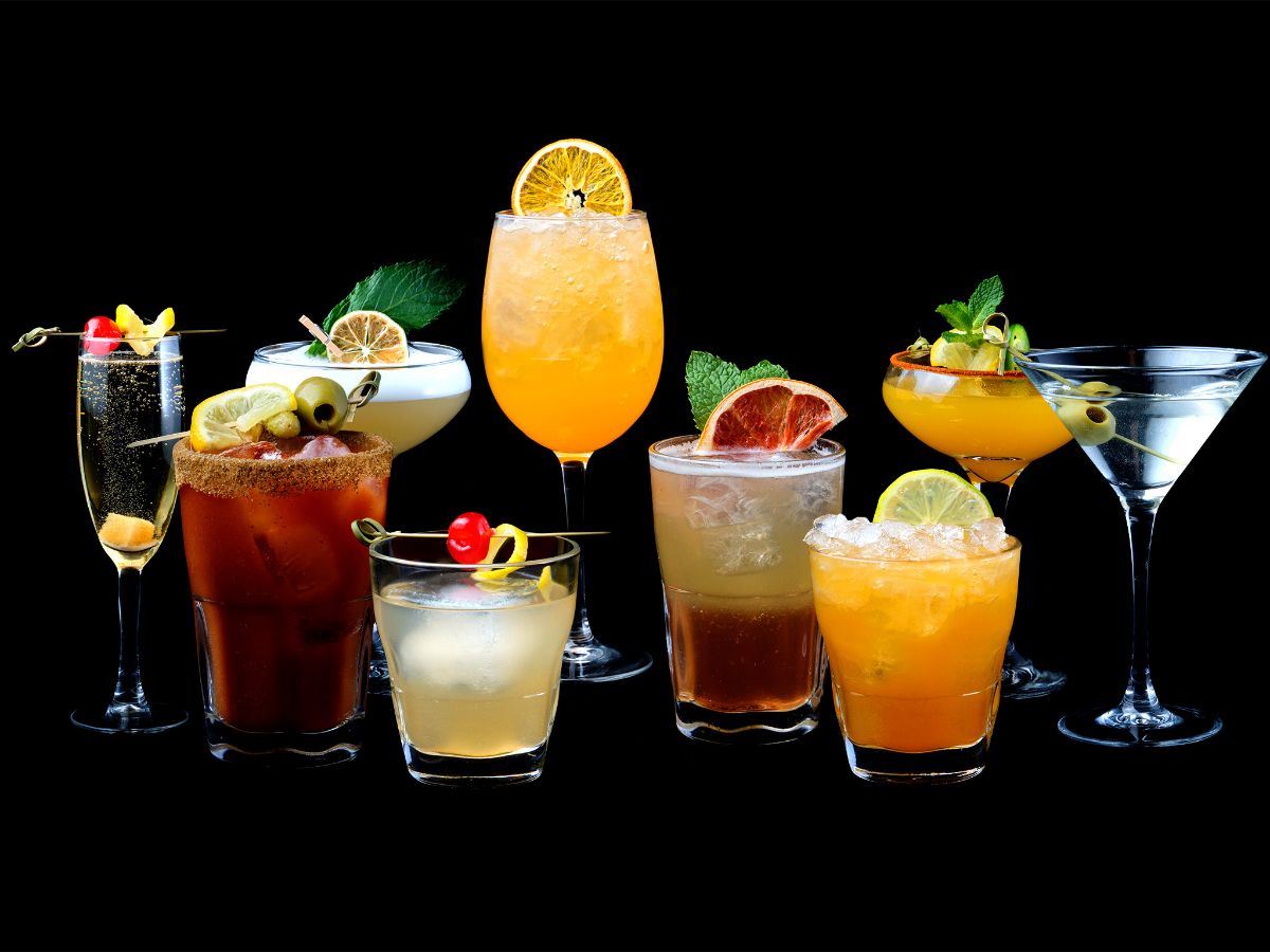 Signature cocktails at Maya Nature Resort