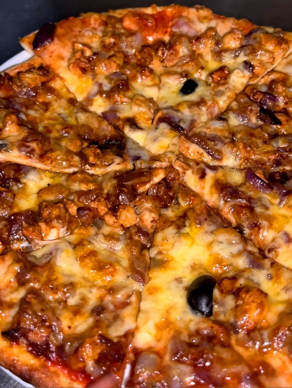 Wood-fired pizza at Maya Nature Resort